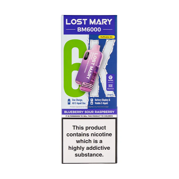 Lost Mary BM6000 Prefilled Pod Kit - Image 10