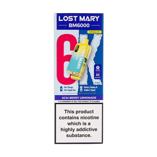 Lost Mary BM6000 Prefilled Pod Kit - Image 3