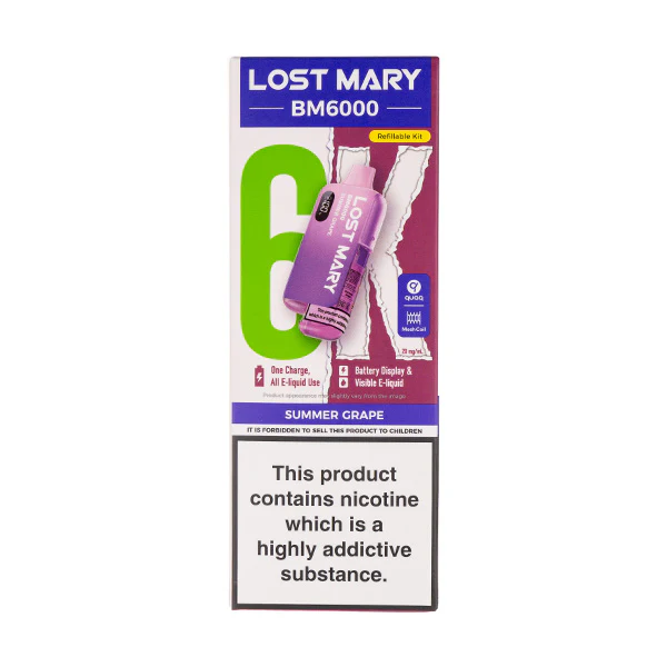 Lost Mary BM6000 Prefilled Pod Kit - Image 32
