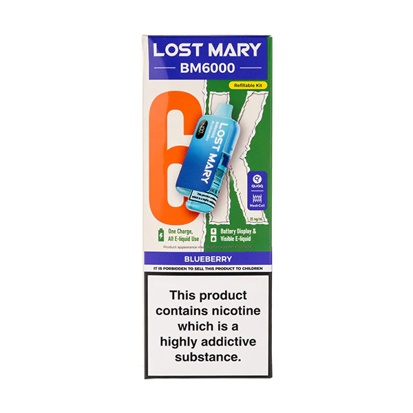 Lost Mary BM6000 Prefilled Pod Kit - Image 6