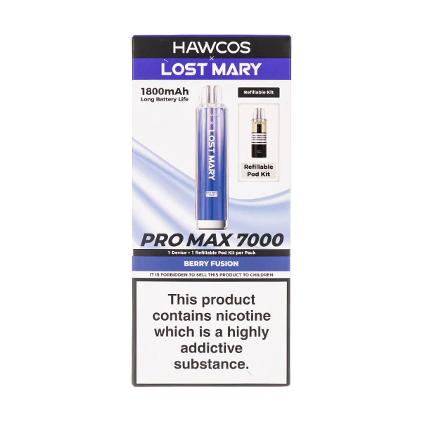 Hawcos x Lost Mary Pro Max 7000 Prefilled Pod Kit - Image 10
