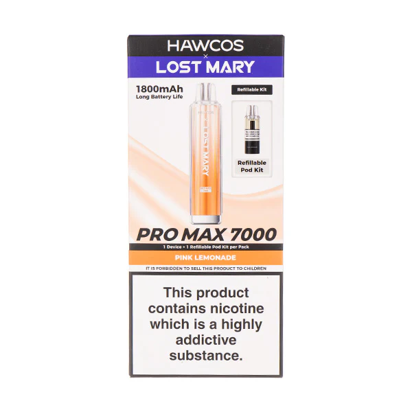 Hawcos x Lost Mary Pro Max 7000 Prefilled Pod Kit - Image 12