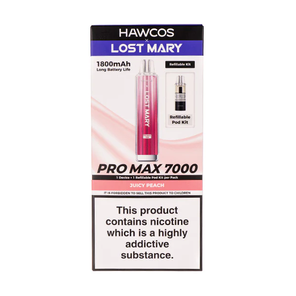 Hawcos x Lost Mary Pro Max 7000 Prefilled Pod Kit - Image 3
