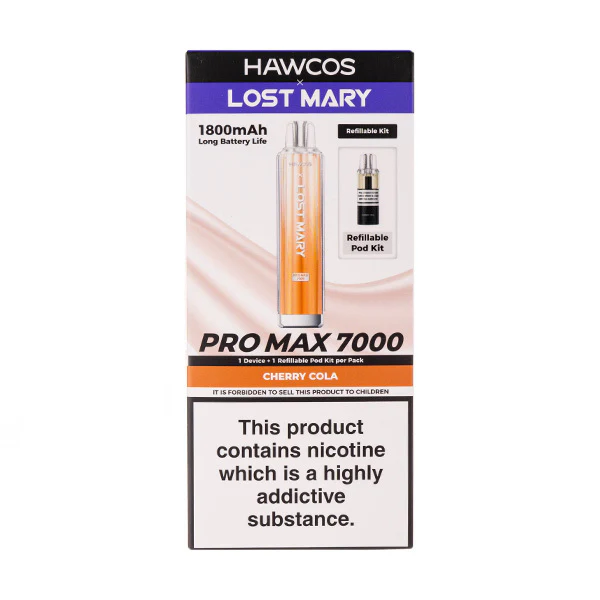 Hawcos x Lost Mary Pro Max 7000 Prefilled Pod Kit - Image 7