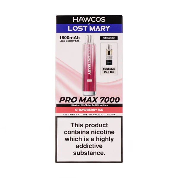 Hawcos x Lost Mary Pro Max 7000 Prefilled Pod Kit - Image 9