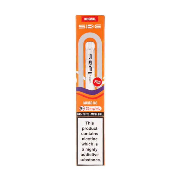 Mango Ice Crystal Bar 600 Prefilled Pod by SKE