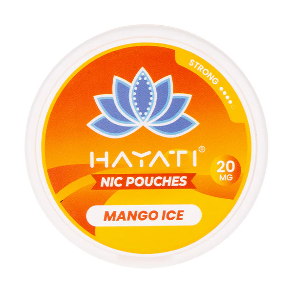 Mango Ice Nicotine Pouches by Hayati