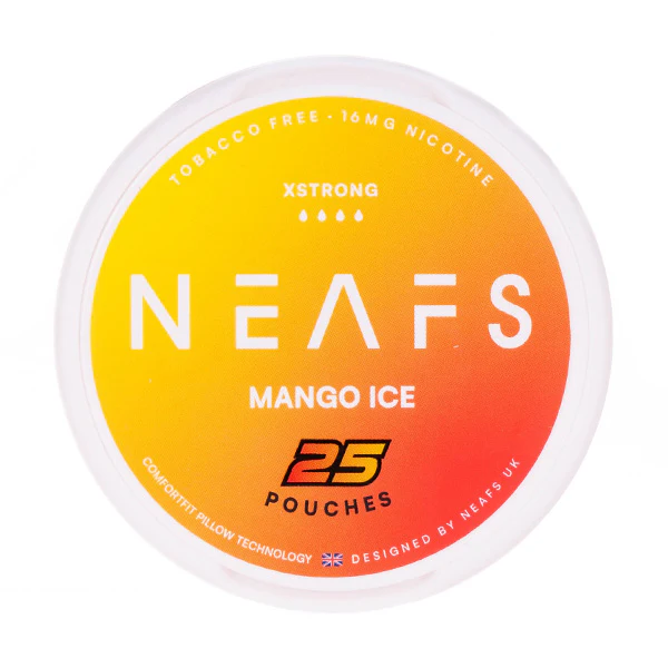 Mango Ice Nicotine Pouches by NEAFS - Image 3