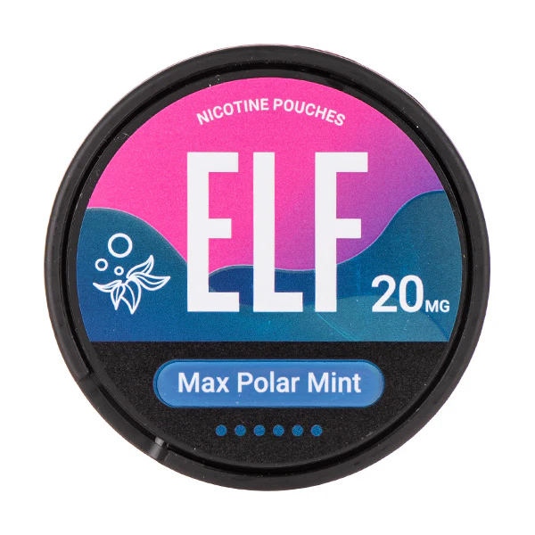 Max Polar Mint Nicotine Pouches by Elf Bar - Image 2