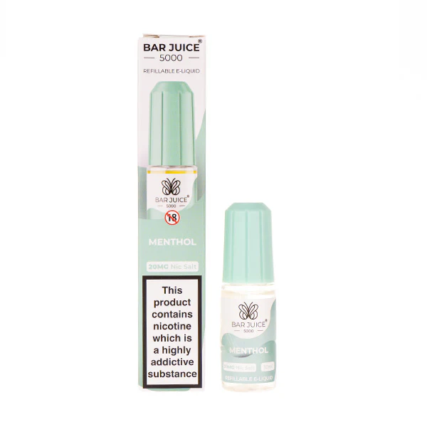 Menthol Nic Salt E-Liquid by Bar Juice 5000