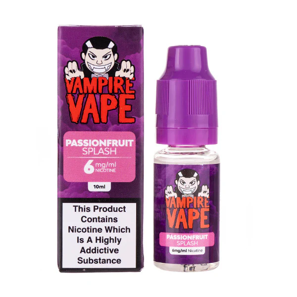 Passionfruit Splash E-liquid By Vampire Vape - Image 2