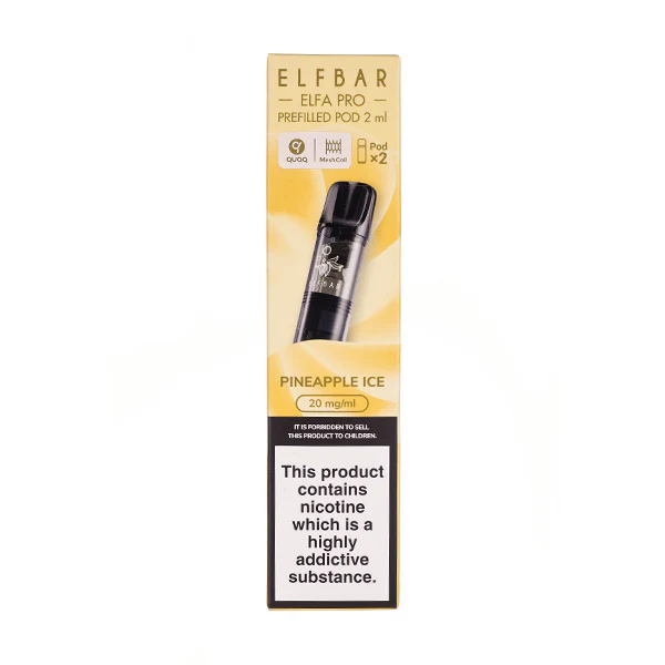 Pineapple Ice Elfa Pro Prefilled Pods by Elf Bar