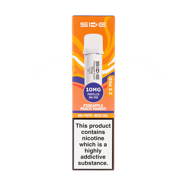 Pineapple Peach Mango Crystal 600 Pro Prefilled Pods by SKE - Image 2
