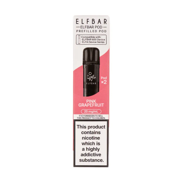 Pink Grapefruit Elf Bar 600 Prefilled Pods