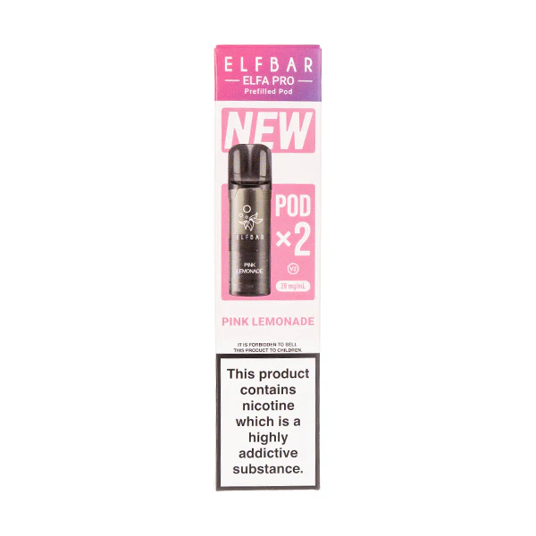 Pink Lemonade Elfa Pro V2 Prefilled Pods by Elf Bar