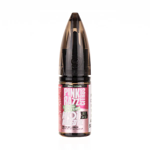 Pink Raz Citrus Nic Salt E-Liquid by Riot Squad Bar Edtn