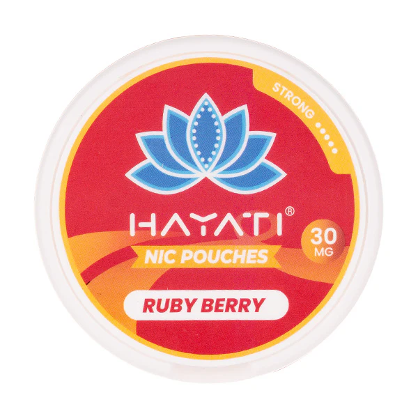 Ruby Berry Nicotine Pouches by Hayati - Image 2