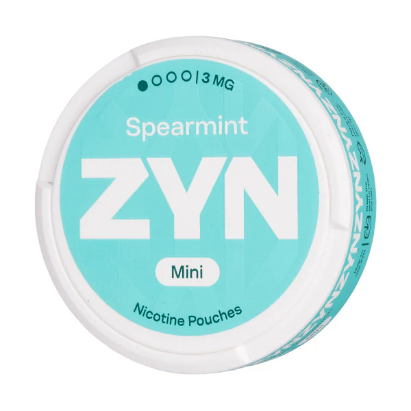 Spearmint Mini Low Nicotine Pouches by Zyn