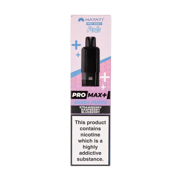 Strawberry Raspberry Blueberry Pro Max Plus Prefilled Pod + Refill by Hayati