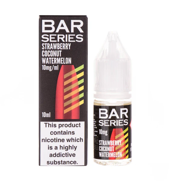 Strawberry Coconut Watermelon Nic Salt E-Liquid by Bar Series - Image 2