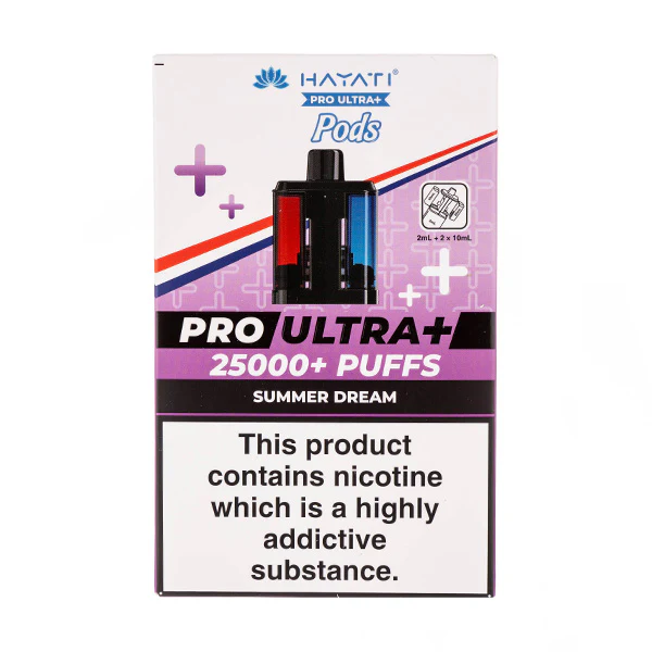 Summer Dream Pro Ultra Plus 25k Prefilled Pod + Refill by Hayati