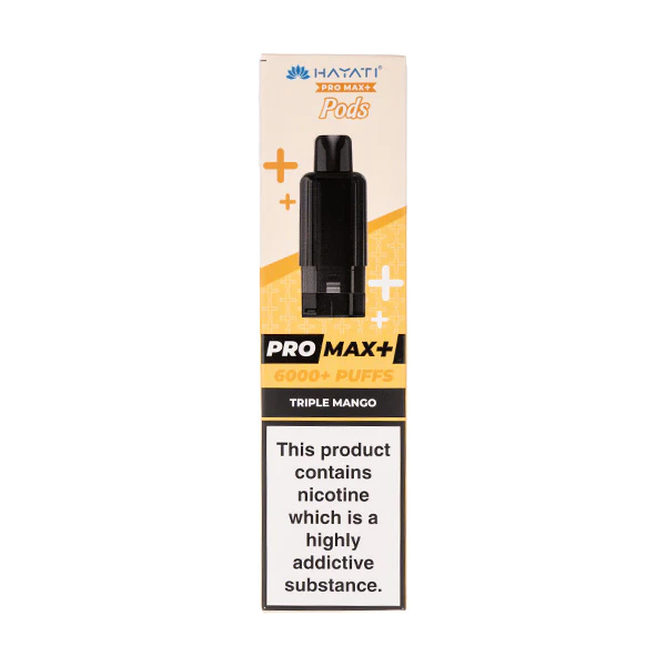 Triple Mango Pro Max Plus Prefilled Pod + Refill by Hayati