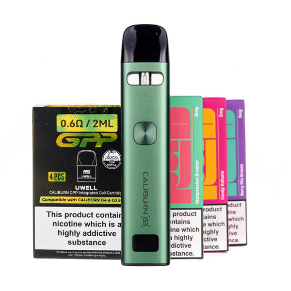 Uwell Caliburn G3 Pod Kit Bundle - Image 4