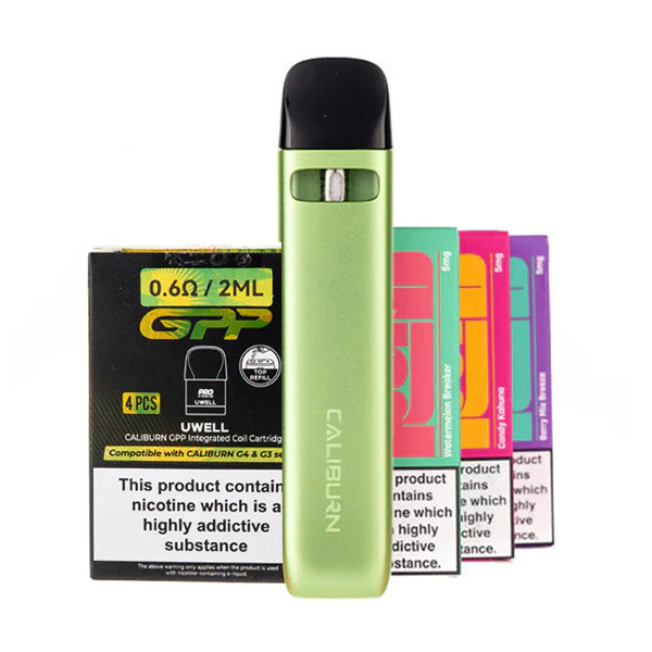 Uwell Caliburn G4 Mini Pod Kit Bundle - Image 3