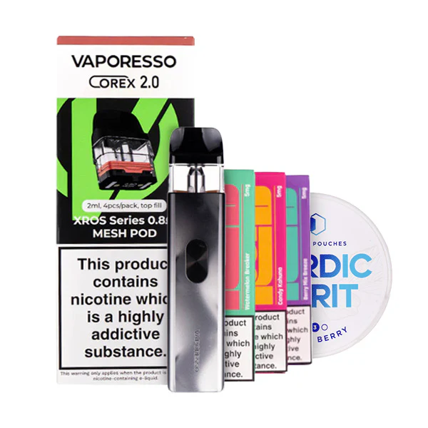 Vaporesso XROS 4 Mini Vape Kit & Nicotine Pouch Bundle - Image 10