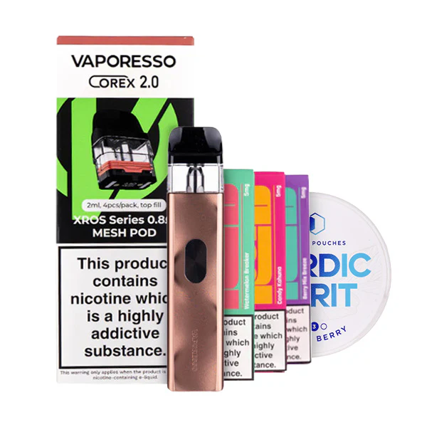 Vaporesso XROS 4 Mini Vape Kit & Nicotine Pouch Bundle - Image 5
