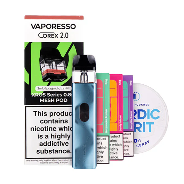 Vaporesso XROS 4 Mini Vape Kit & Nicotine Pouch Bundle - Image 6