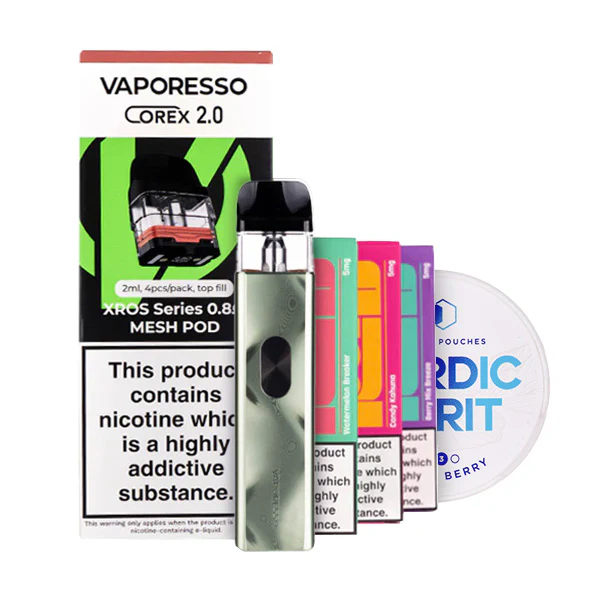 Vaporesso XROS 4 Mini Vape Kit & Nicotine Pouch Bundle - Image 7