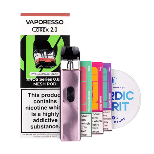 Vaporesso XROS 4 Mini Vape Kit & Nicotine Pouch Bundle - Image 8