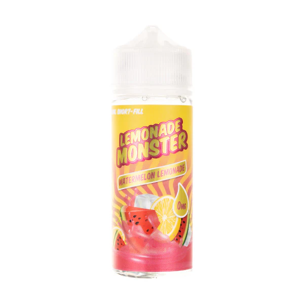 Watermelon Lemonade 100ml Shortfill E-Liquid by Lemonade Monster