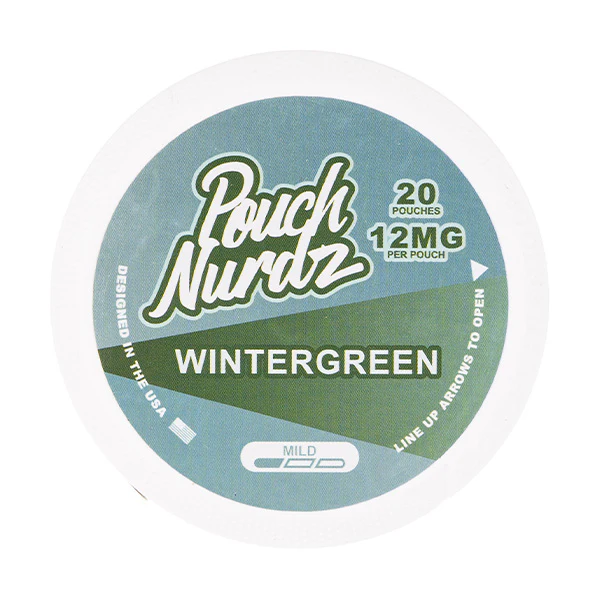 Wintergreen Nicotine Pouches by Pouch Nurdz - Image 2